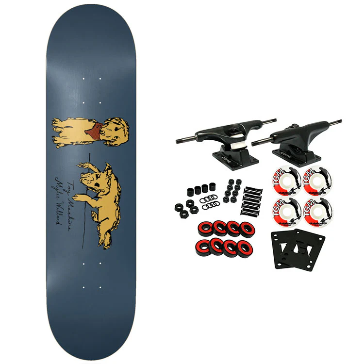 Toy Machine Skateboard Complete Willard Doggies 8.25" x 31.75"
