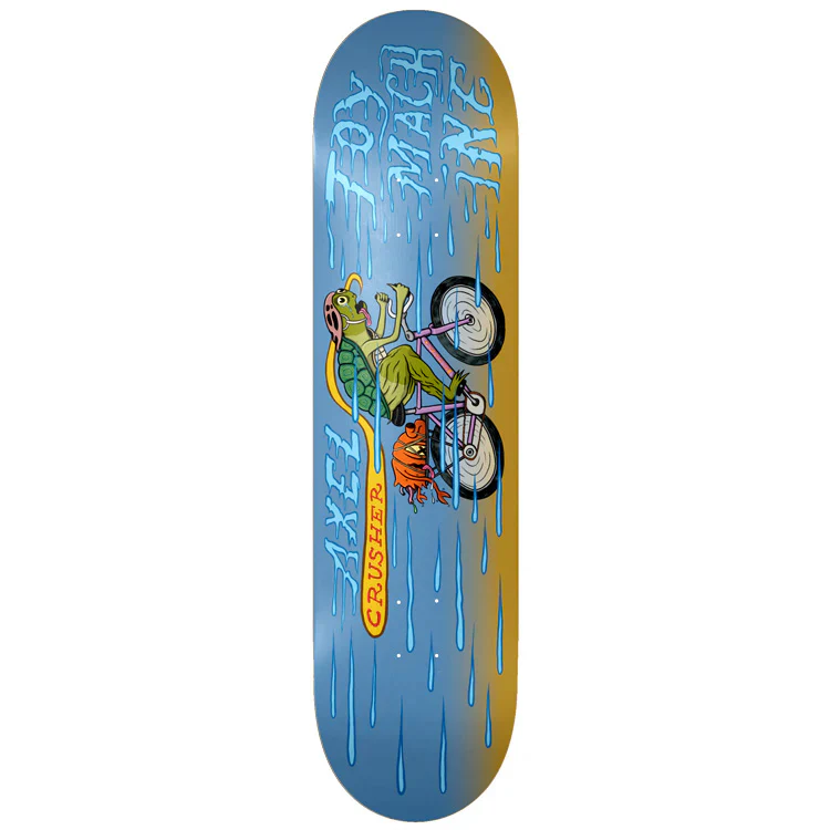 Toy Machine Skateboard Deck Axel Cyclist 8.25" x 31.63"
