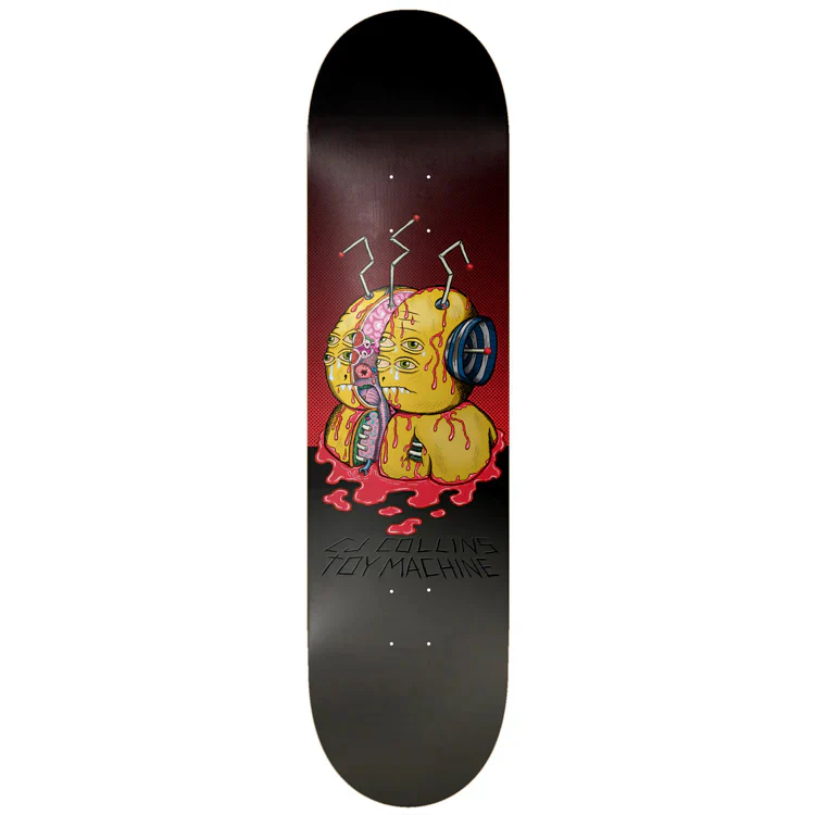 Toy Machine Skateboard Deck Collins Split 8.5" x 32"