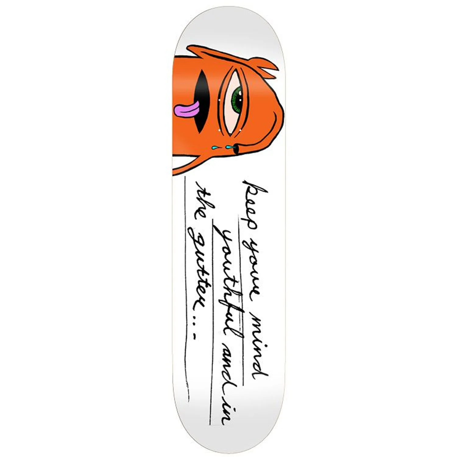 Toy Machine Skateboard Deck Gutter 8.38" x 32"