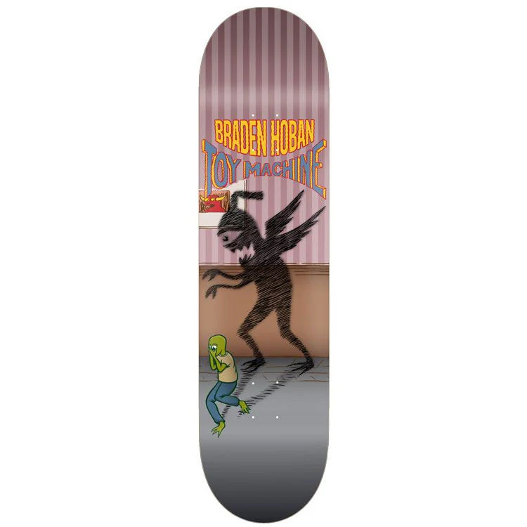 Toy Machine Skateboard Deck Hoban Shadow 8.0" x 31.63"