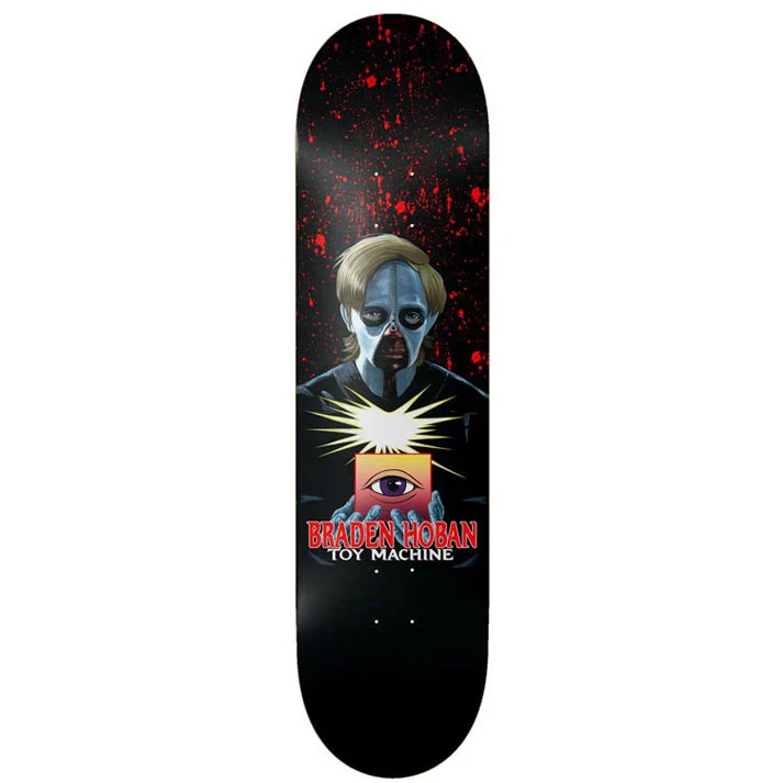 Toy Machine Skateboard Deck Hoban Unzipped 8.38" x 32"
