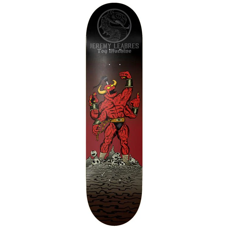 Toy Machine Skateboard Deck Leabres Death Fight 8.25" x 31.75"