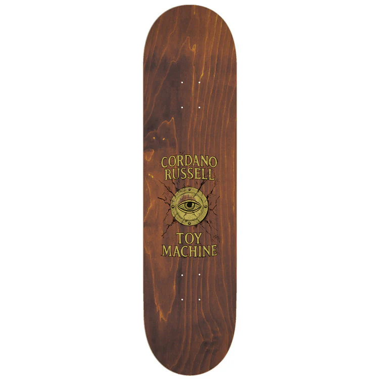 Toy Machine Skateboard Deck Russell Faith 8.75" x 32.88" - Image 2
