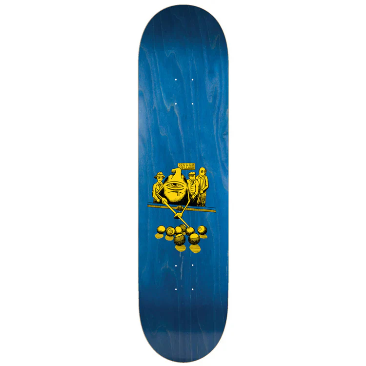 Toy Machine Skateboard Deck Willard Hustler 8.25" x 31.63" - Image 2