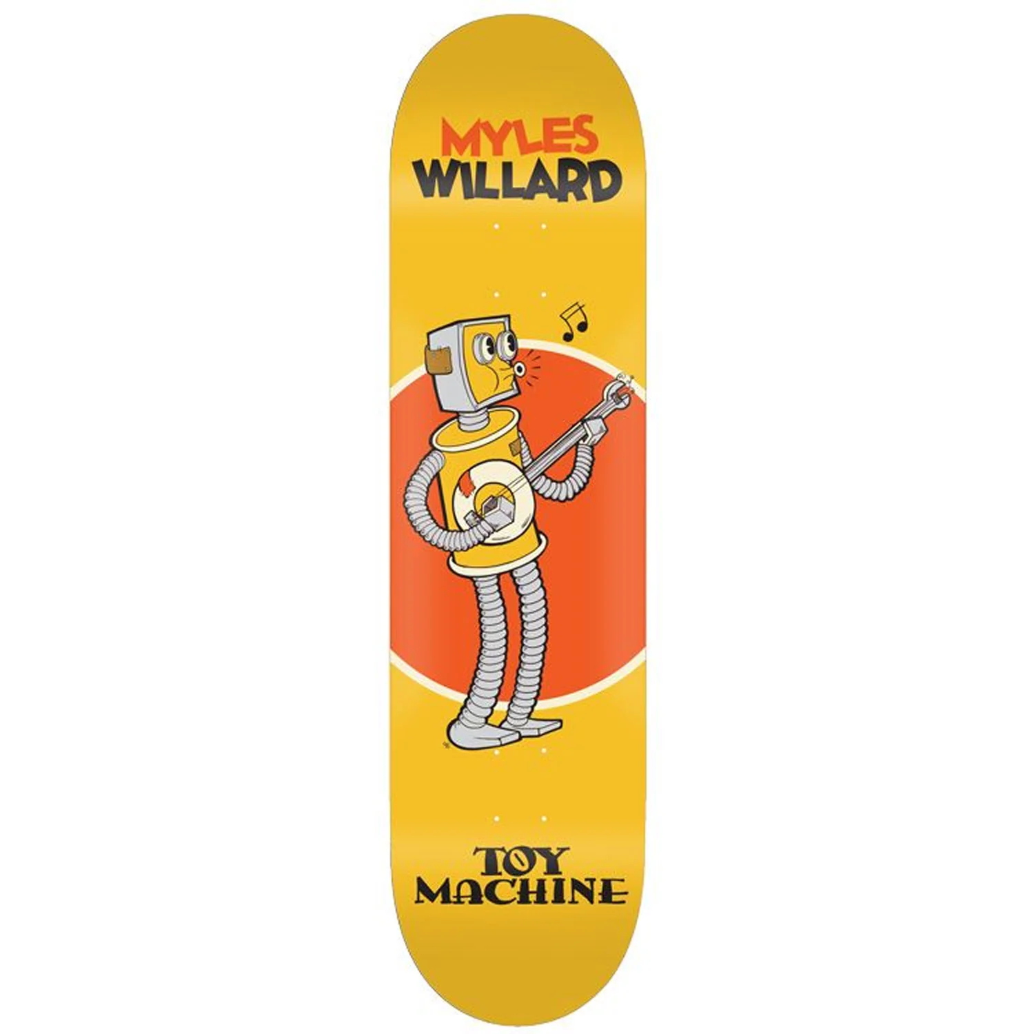 Toy Machine Skateboard Deck Willard Toons 8.25" x 32"