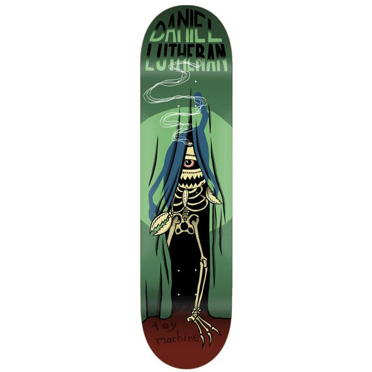 Toy Machine Skateboard Lutheran 7.88" with Independent Trucks, Triclops Wheels - Image 2