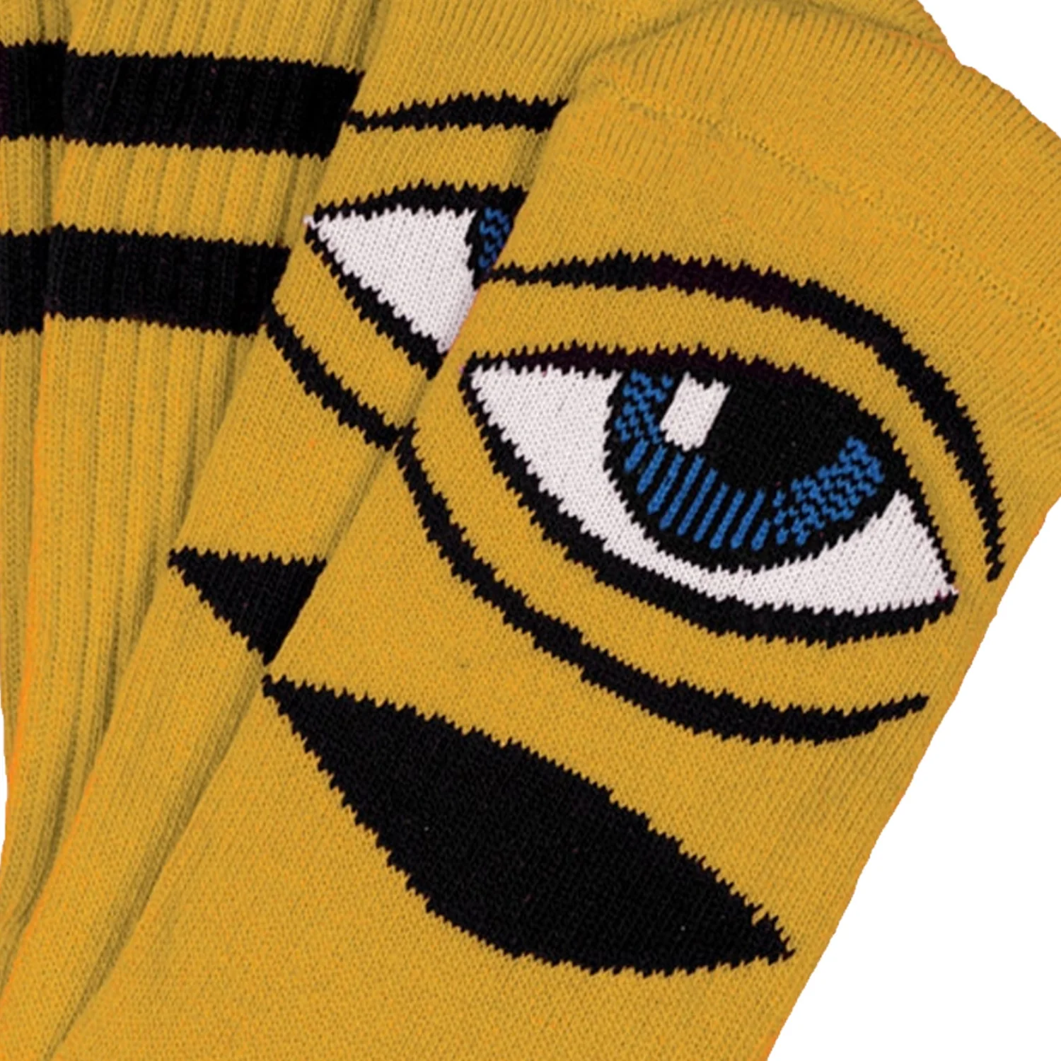 Toy Machine Skateboard Socks Sect Eye Mustard - Image 2