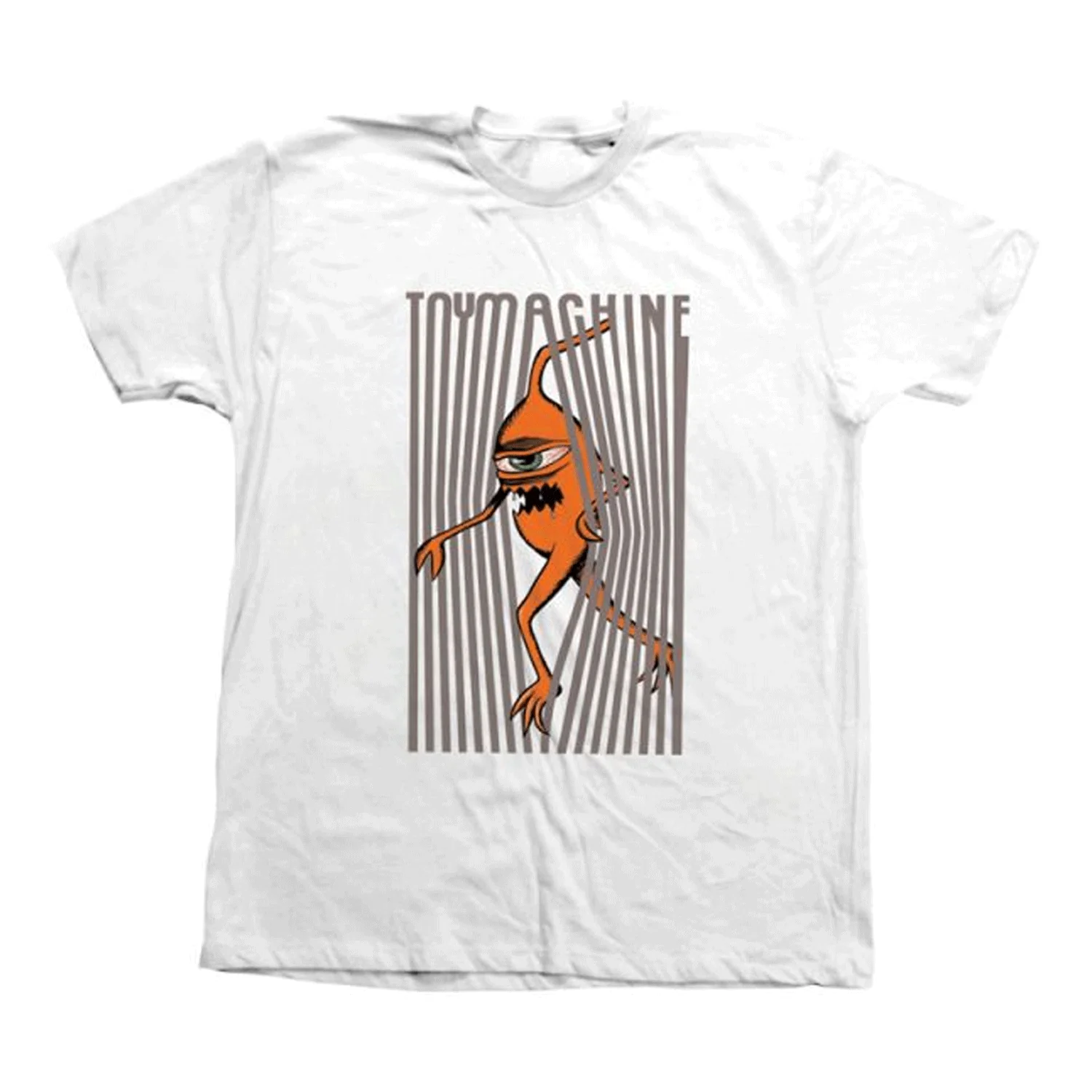 Toy Machine Skateboard T-Shirt Sect Bars White