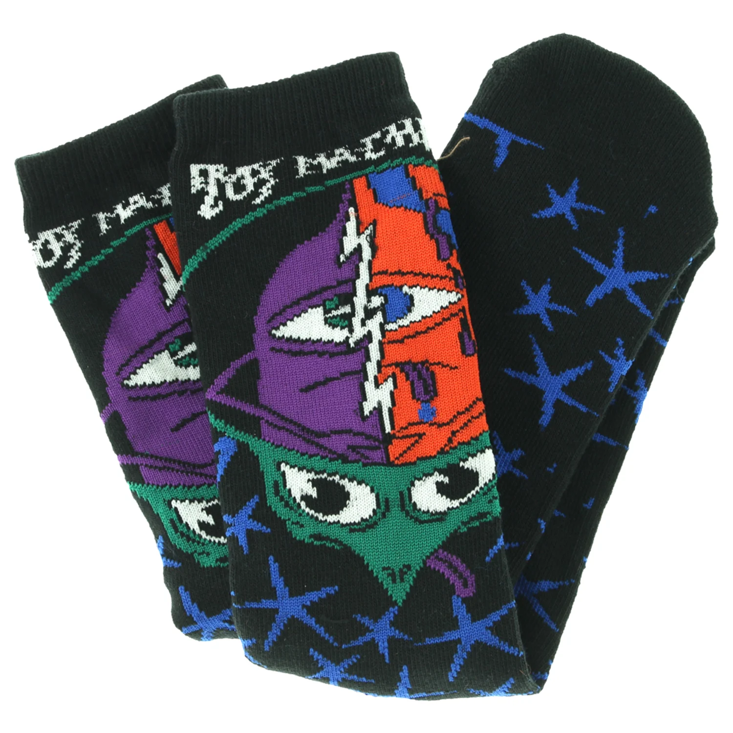Toy Machine Skateboard Turtlehead Socks Multi