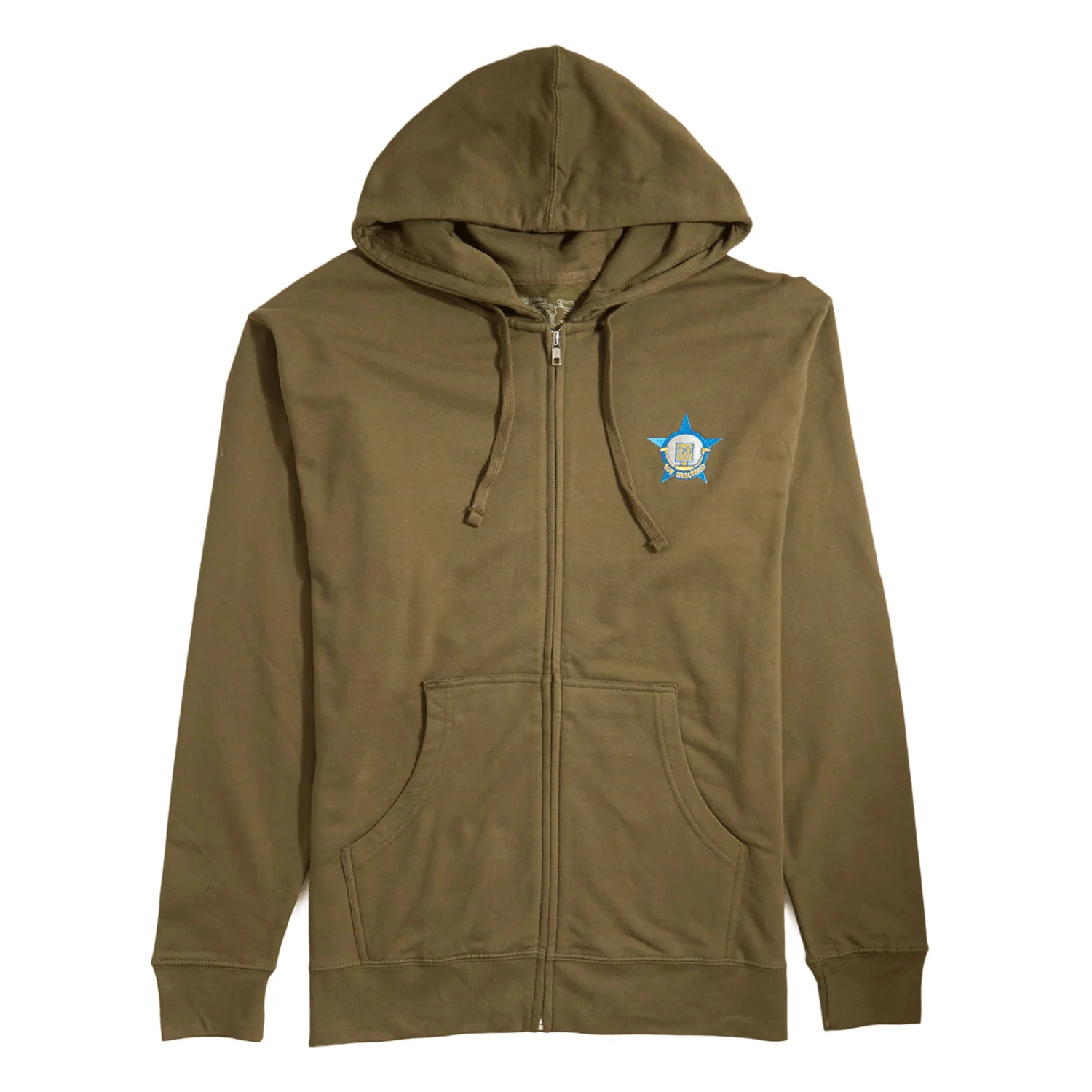 Toy Machine Skateboard Zip Hoodie Robot Star Army