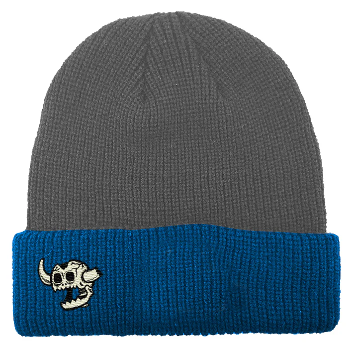 Toy Machine Skateboards Beanie Monster Cuff Grey