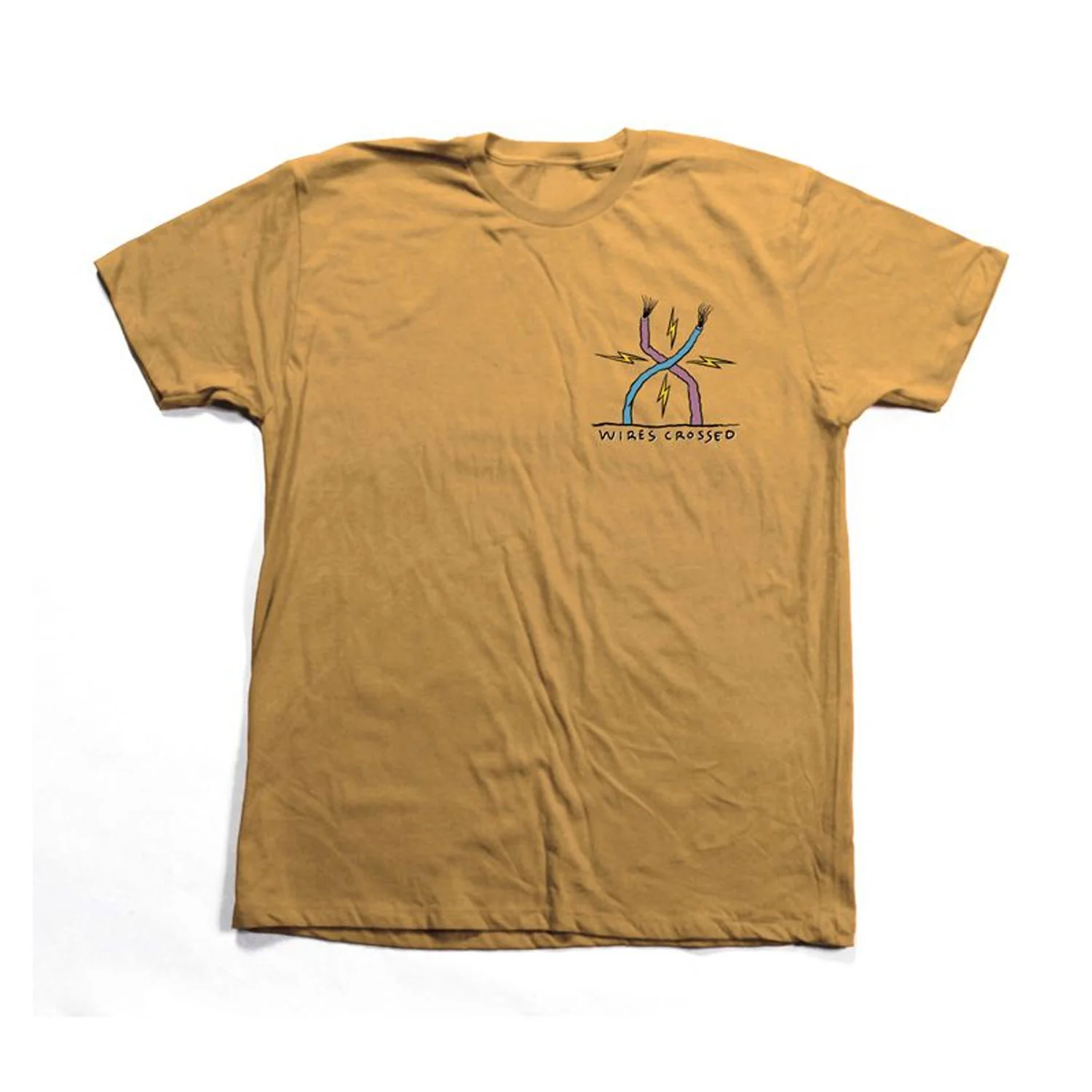 Toy Machine Skateboards Ed Templeton Wires Crossed Shirt Gold - Image 2