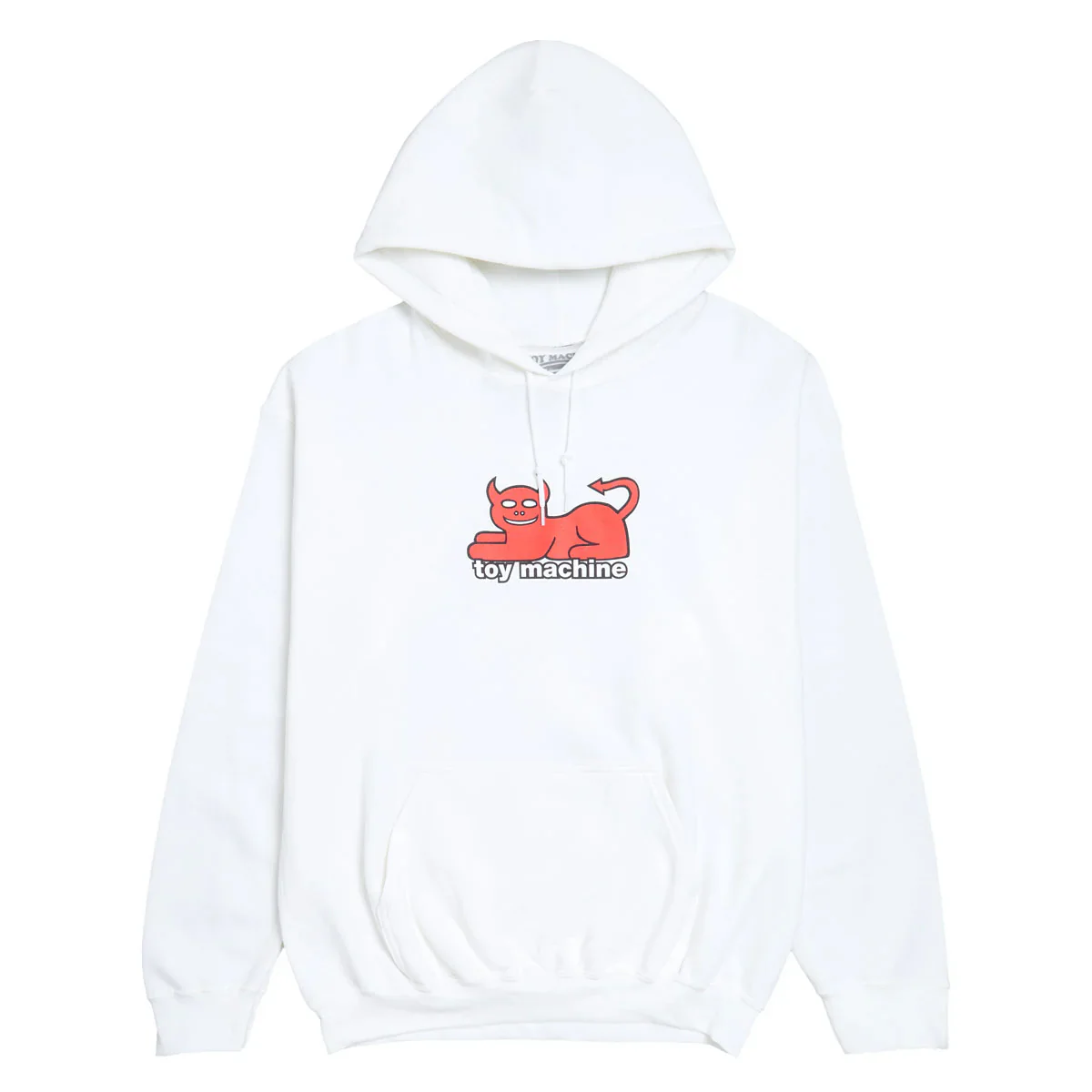 Toy Machine Skateboards Hoody Devil Cat White