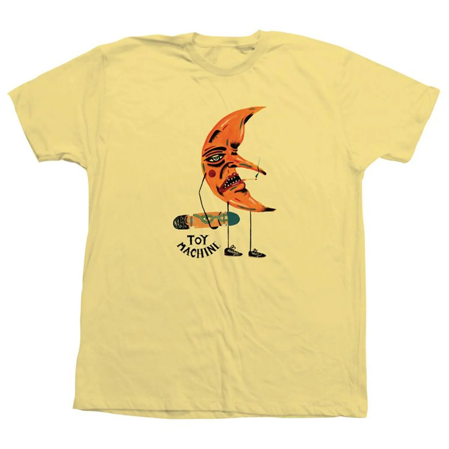 Toy Machine Skateboards Shirt Mr. Moon Banana