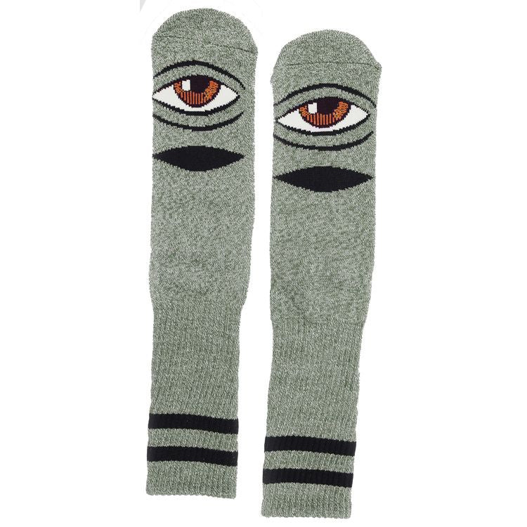 Toy Machine Skateboards Socks Sect Eye Heather Forest