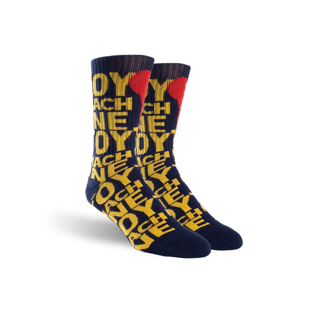 Toy Machine Socks New Blood Navy