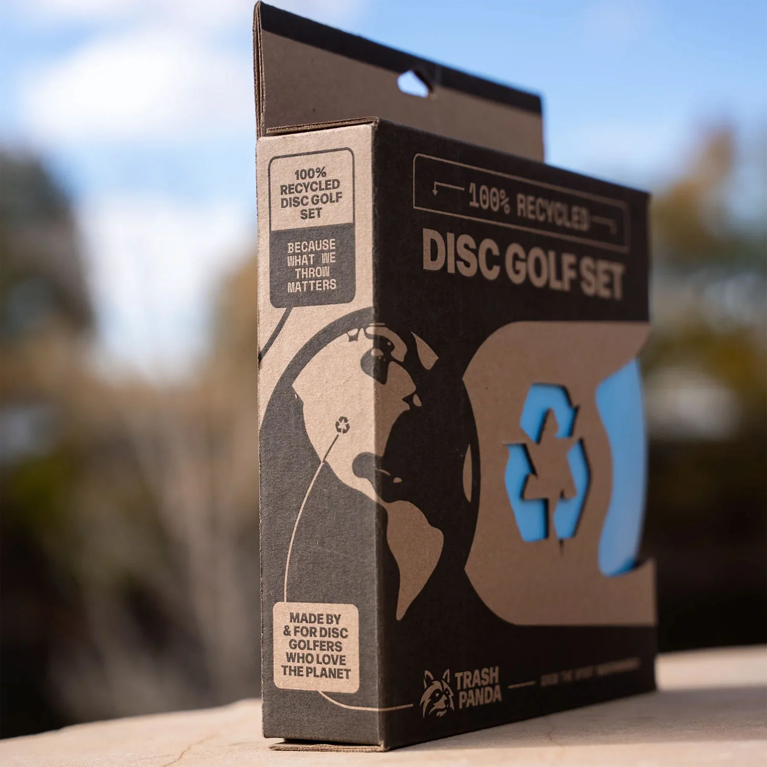 Trash Panda Disc Golf 100% Recycled Disc Golf Set - 3 Discs - Inner Core, Dune, Ozone - Image 3