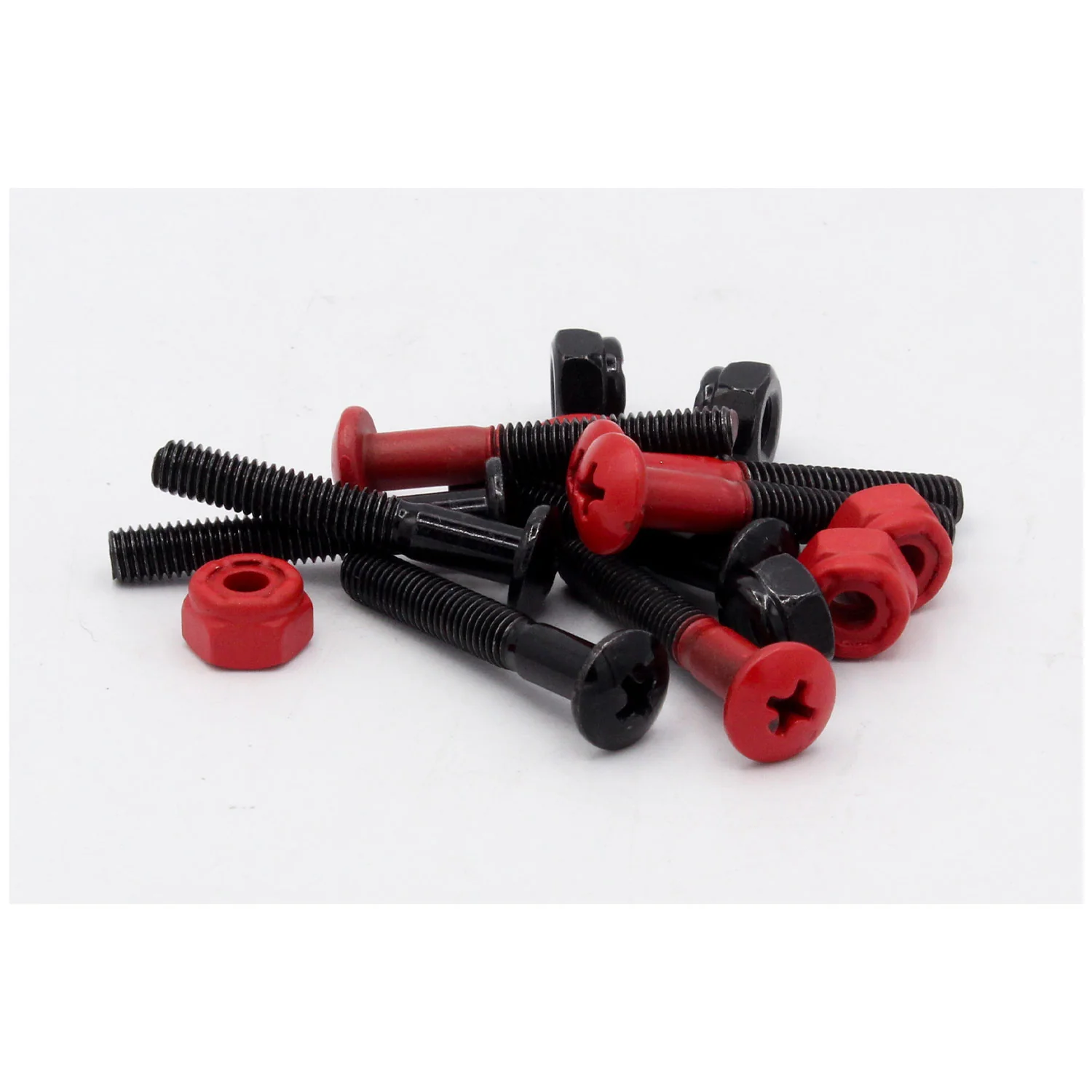 Tripin Skateboard Hardware 1.25" Panhead Hain-N Red - Image 2