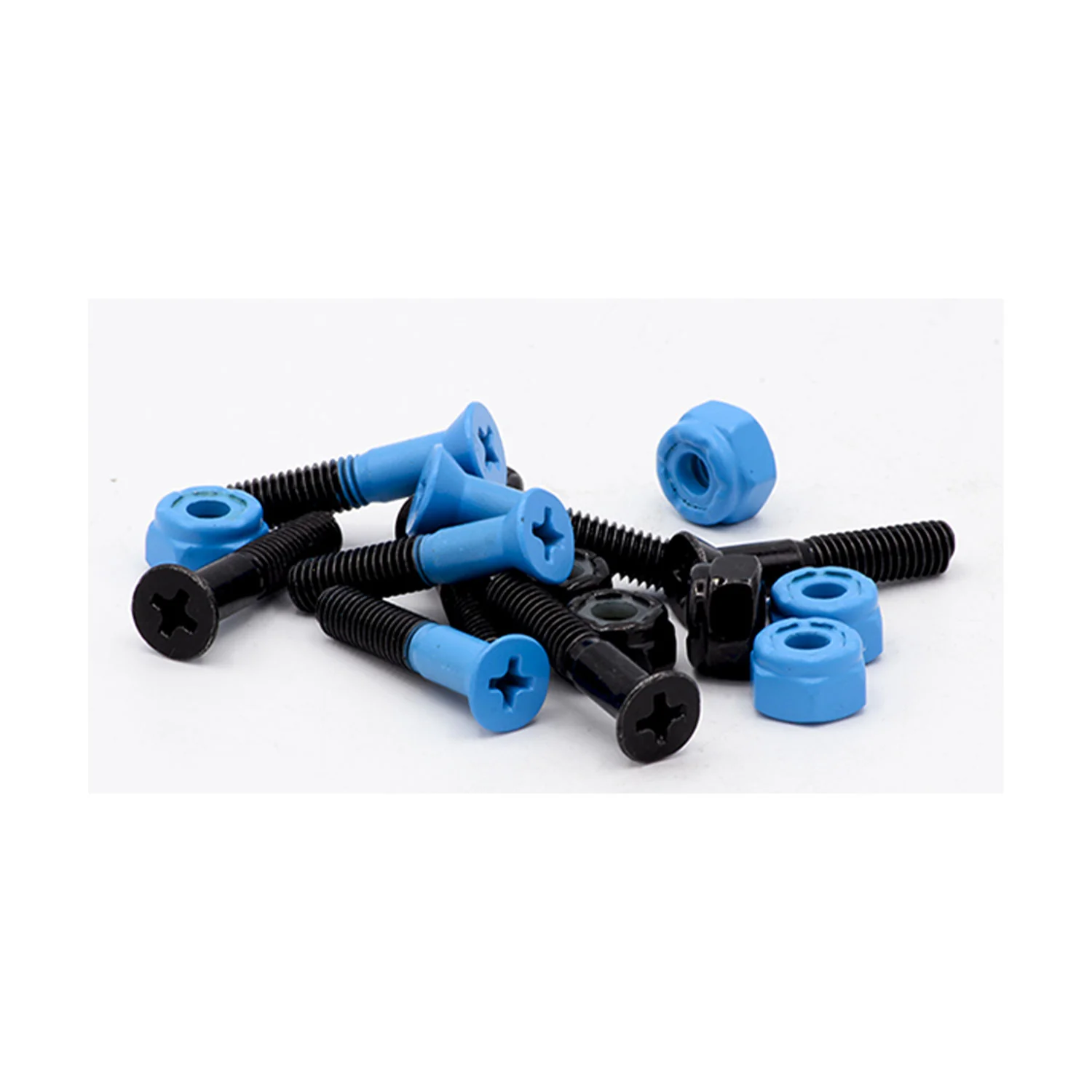 Tripin Skateboard Hardware 1.25" Phillips Sonic Blue - Image 2