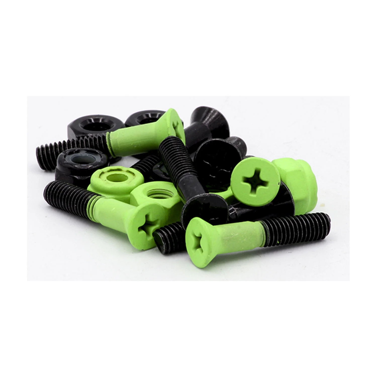 Tripin Skateboard Hardware 1" Phillips Sonic Green - Image 2
