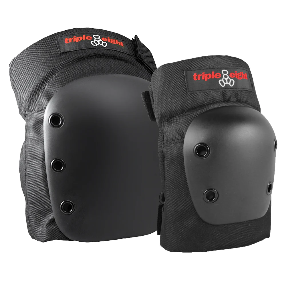 Triple 8 Pad Set Street 2-Pack Black Small