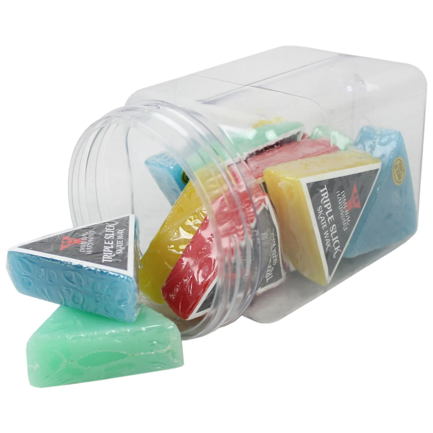 Triple Slick Curb Wax Scented 12 Pack with Container