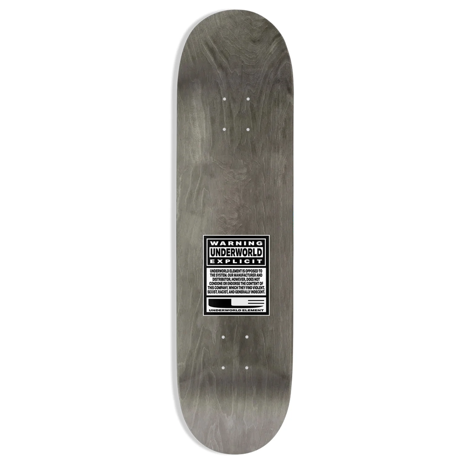 Underworld Element Skateboard Deck OG Logo 8.5" x 31.95" - Image 2