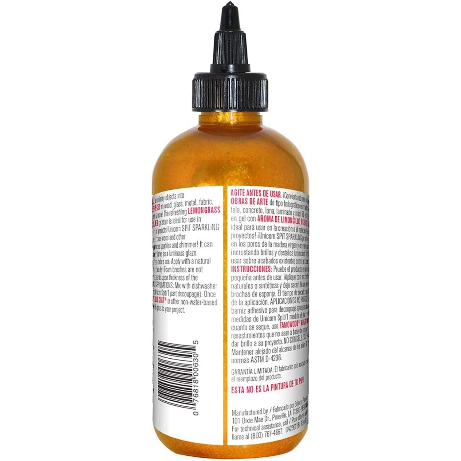 Unicorn Spit Concentrated Gel Stain and Glaze Sparkling Golden Gosling 8.0 Fl Oz - Image 2