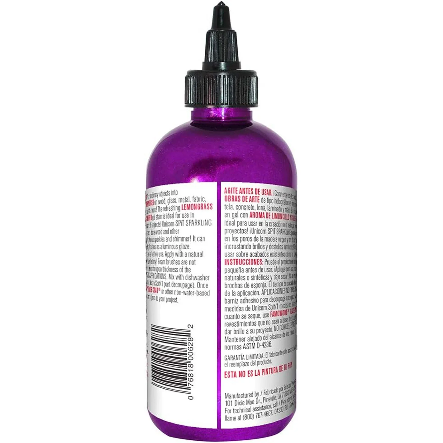 Unicorn Spit Concentrated Gel Stain and Glaze Sparkling Violet Vulture 8.0 Fl Oz - Image 2