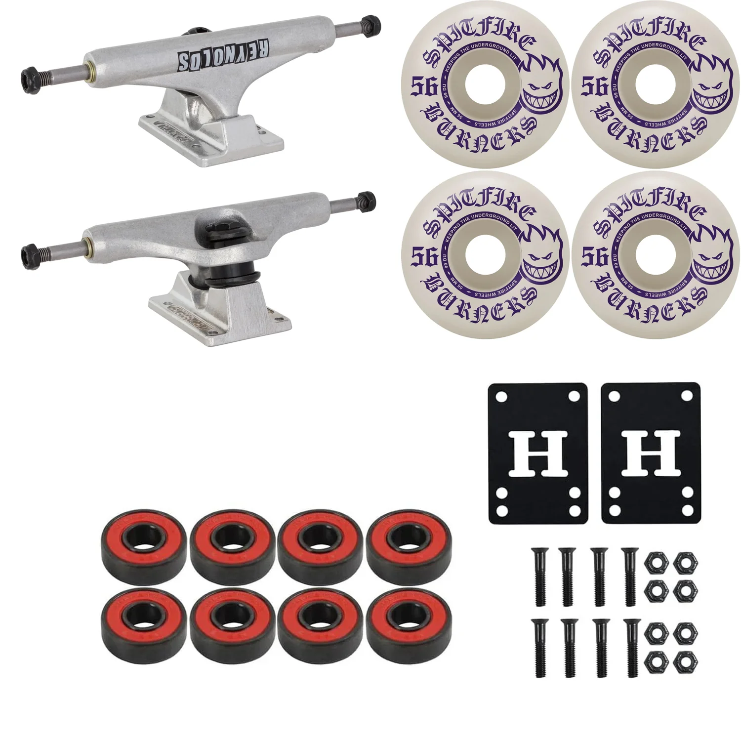 Upgrade Your Skateboard Parts Package - Independent Trucks, Sptifire Wheels, Abec 5 Bearings - Image 17