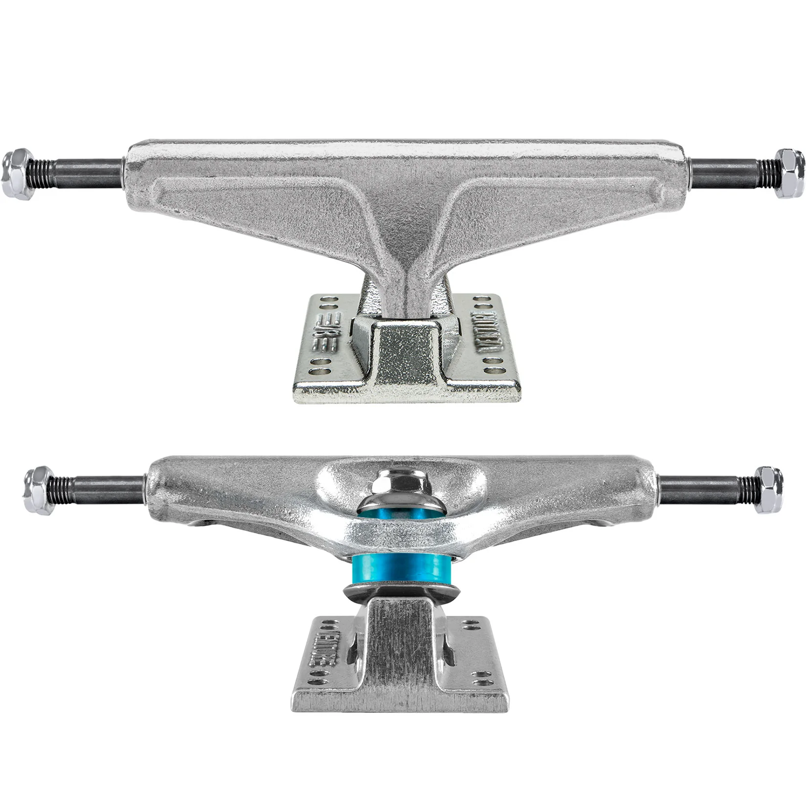 Venture Skateboard Trucks V8 Team Edition Silver 5.2 Hi (8.0")