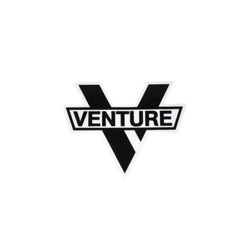Venture Sticker Bar Diecut MD 4.5" x 6" Black