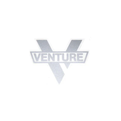 Venture Sticker Bar Diecut MD 4.5" x 6" Silver
