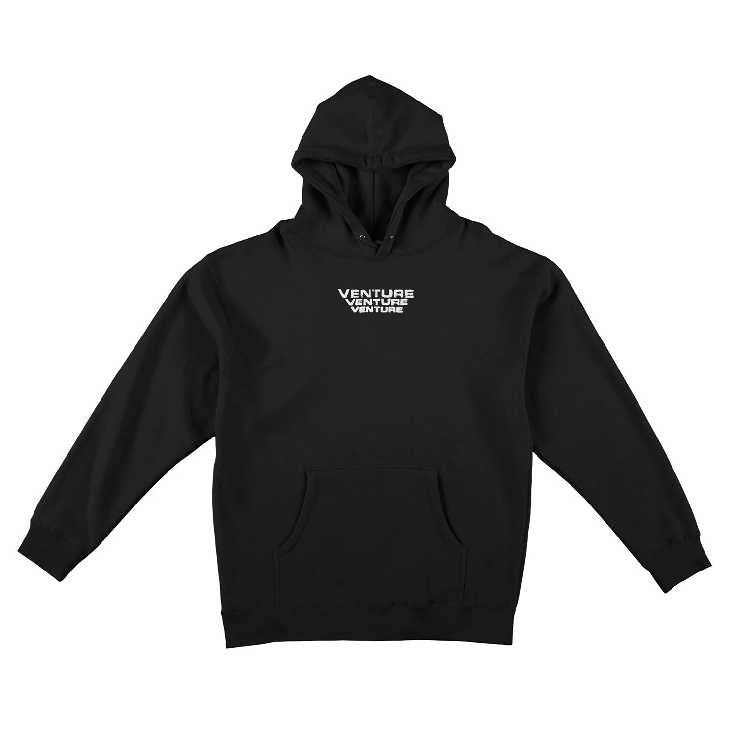 Venture Trucks Hoody Global Pullover Black/Cool Grey - Image 2