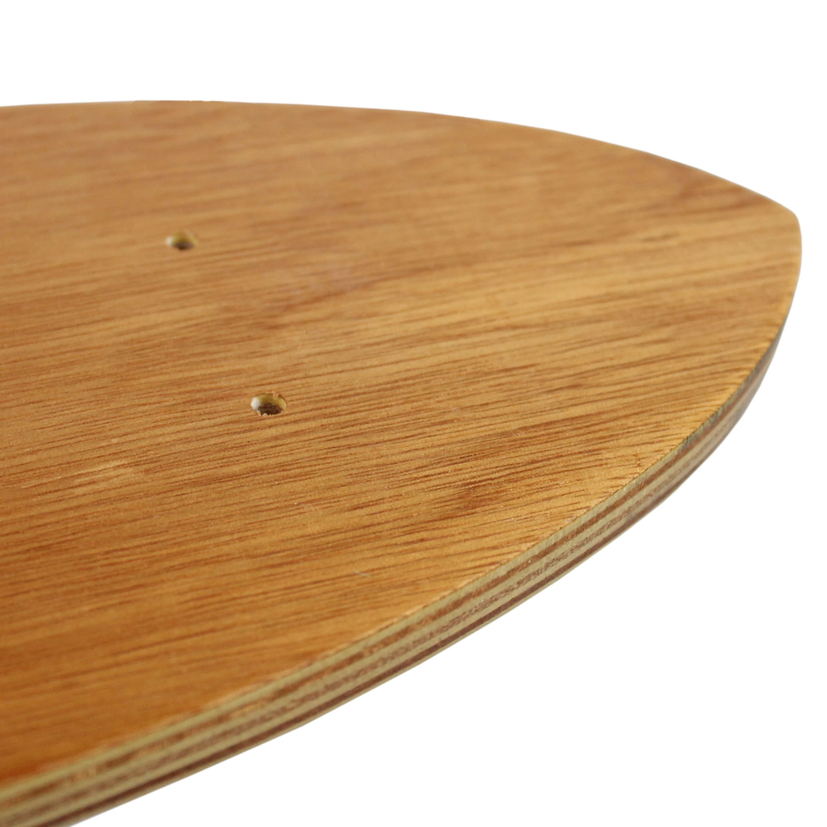 Vintage NOS 1970s MPI Deck Dark Wood Kicktail Cruiser - Image 4