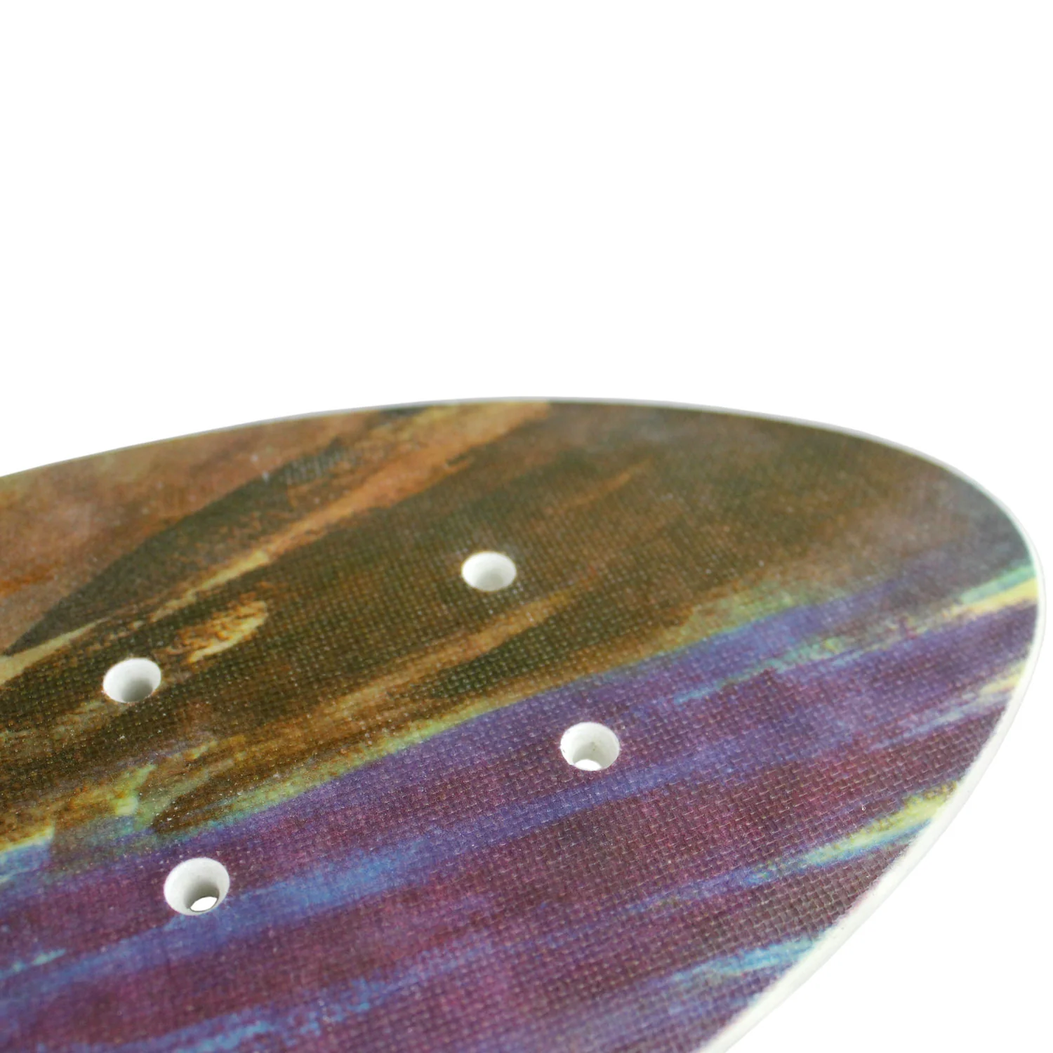 Vintage NOS 1970s MPI Deck Fiberglass Kicktail Tie Dye - Image 4