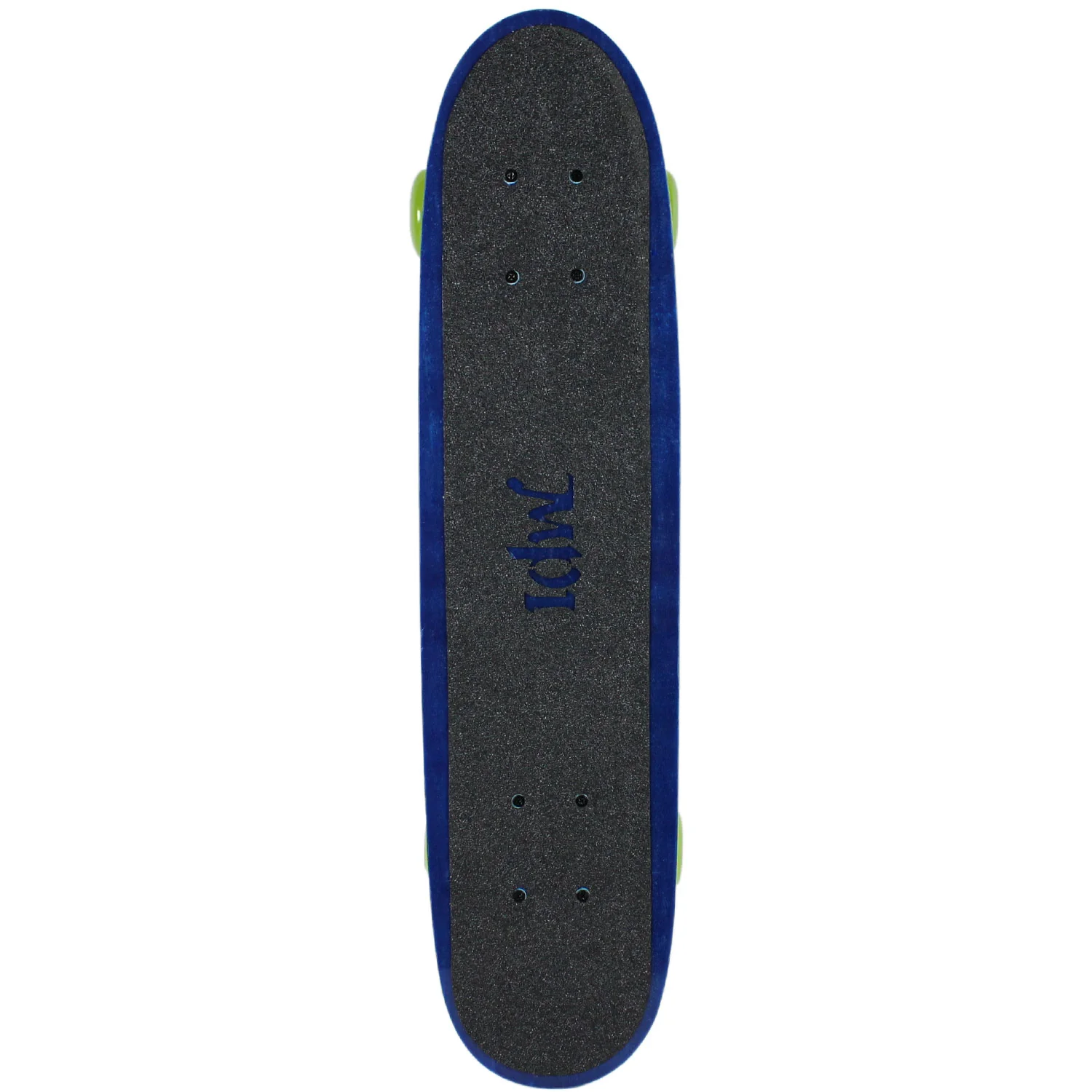Vintage NOS 1970s MPI Old School Skateboard Complete Fiberglass Cruiser BLUE - Image 2
