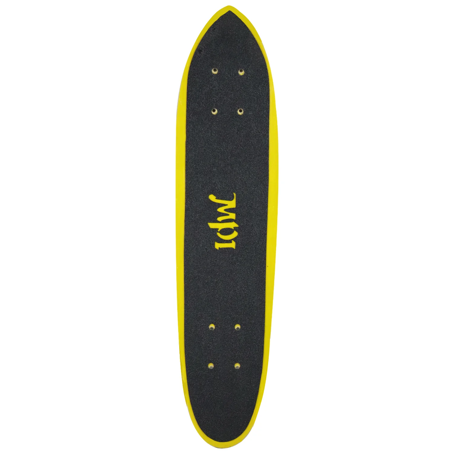 Vintage NOS 1970s MPI Old School Skateboard Deck Fiberglass 27" Pointed Nose