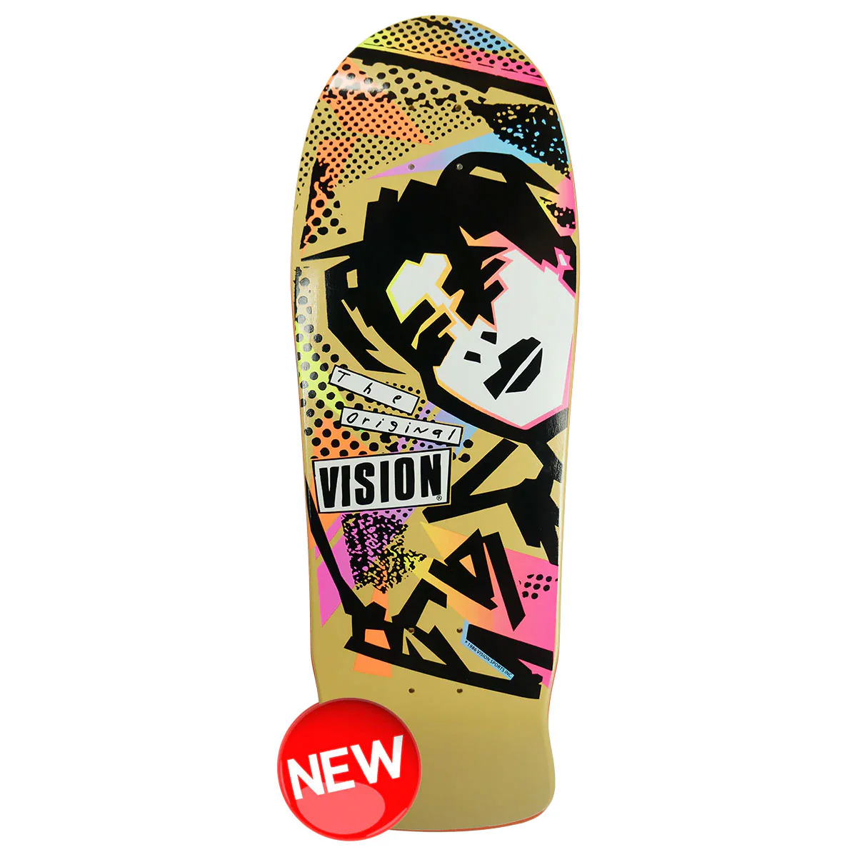Vision Skateboard Complete Gonz Modern Concave Tan 10" x 30.25" Old School - Image 2
