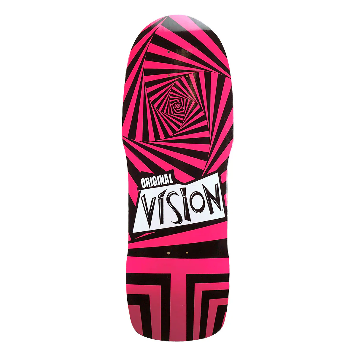 Vision Skateboard Deck Original Modern Concave Pink/Black 10" x 29.75" Old School