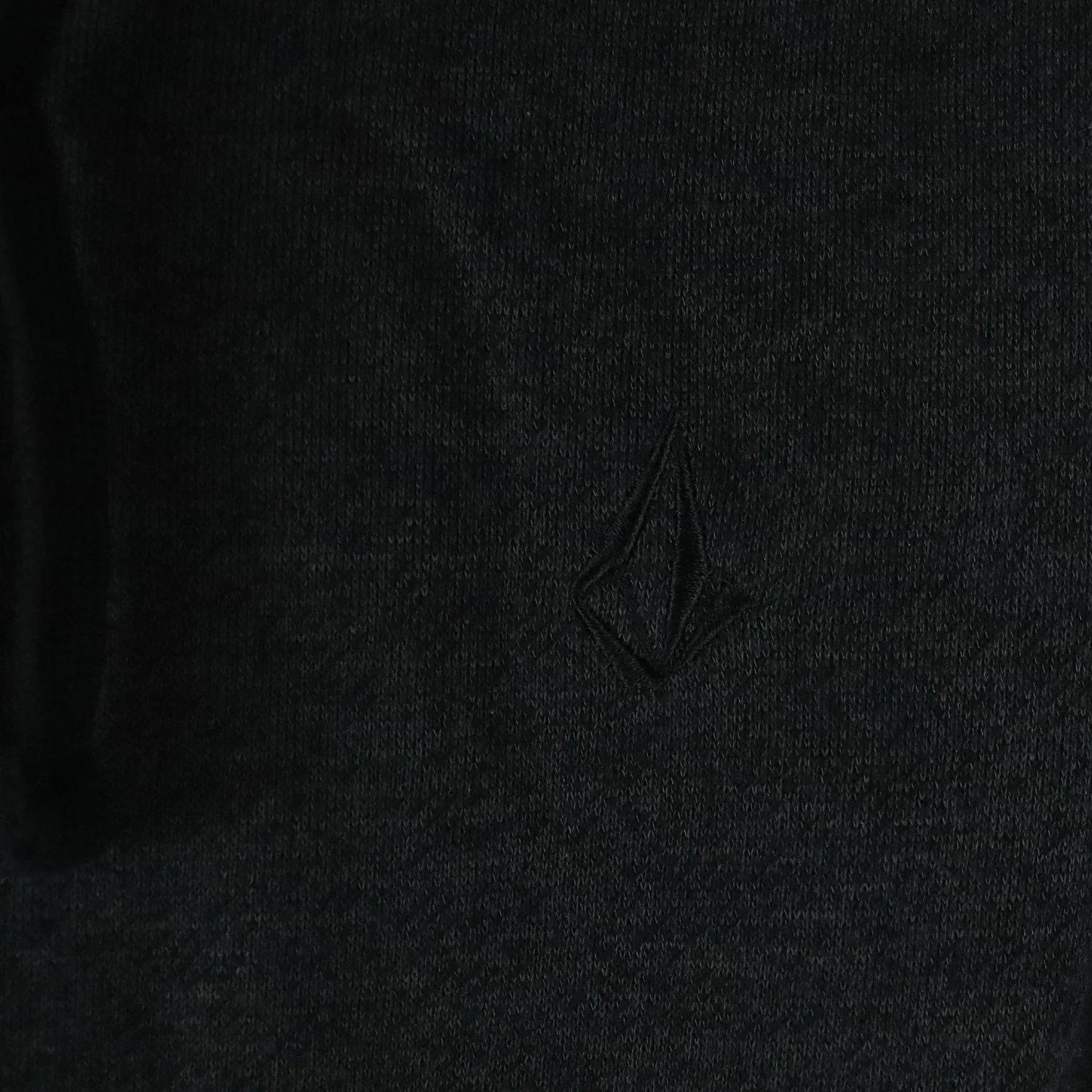Volcom Skateboard Hoodie Slapdit Slim Zip Black/Black - Image 3