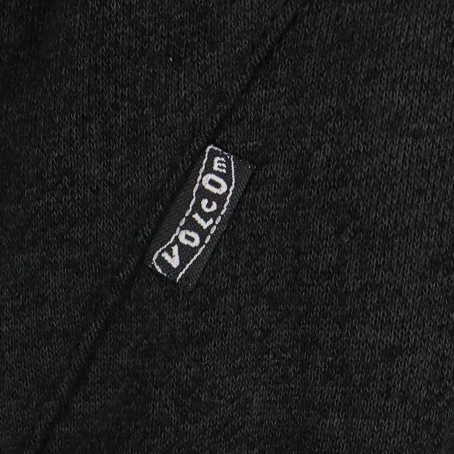 Volcom Skateboard Hoodie Slapdit Slim Zip Black/Black - Image 5