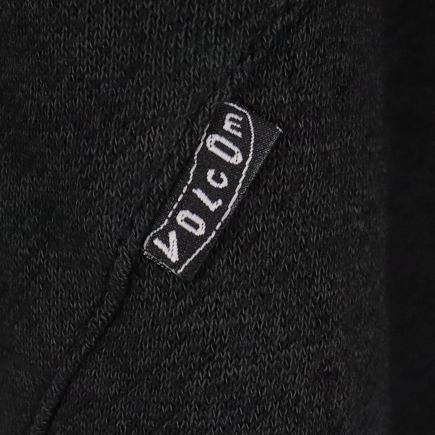 Volcom Skateboard Hoodie Slapdit Slim Zip Charcoal/Silver - Image 5