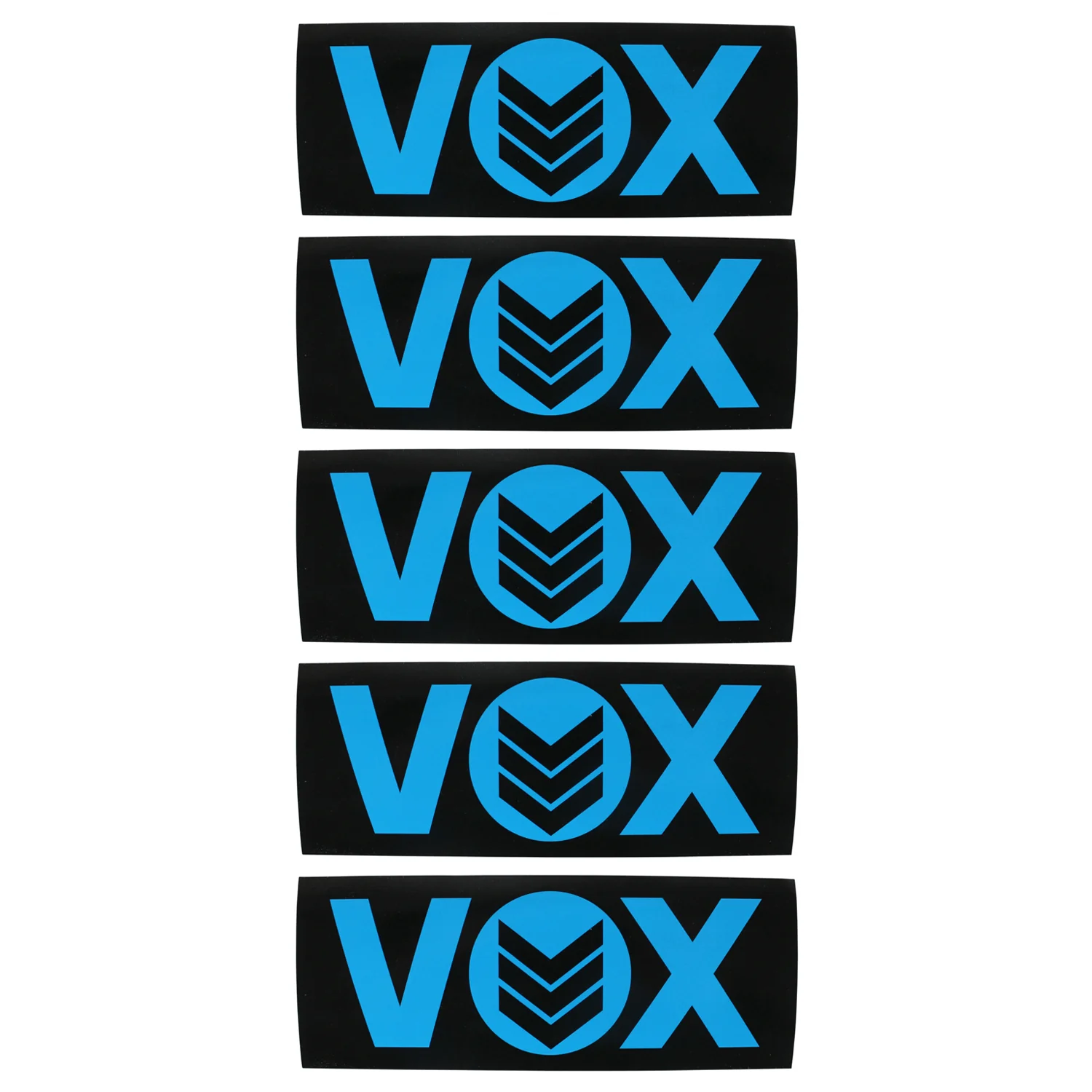 Vox Footwear Skateboard Sticker 5.75" x 2.25" 5-Pack