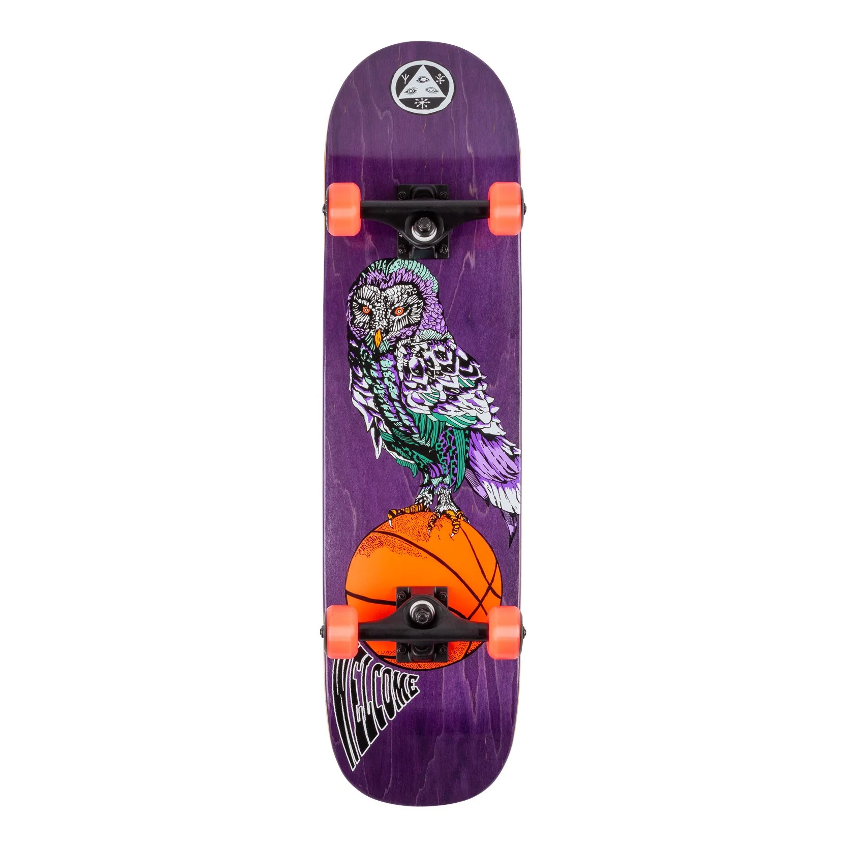 Welcome Complete Hooter Shooter Purple Stain 8.0" Assembly