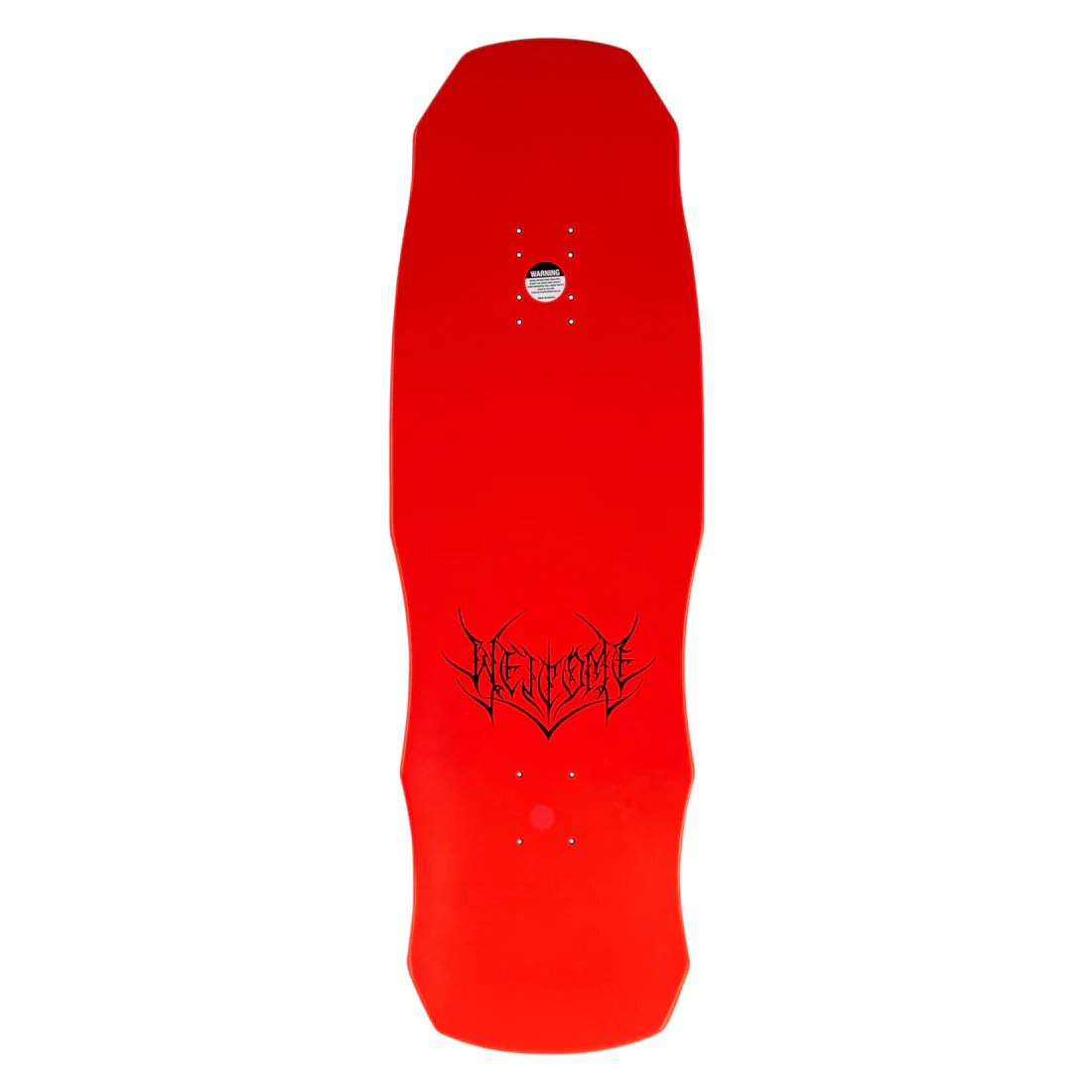 Welcome Skateboard Deck Depths on Dark Lord Red Dip 9.75" x 31.75" - Image 2