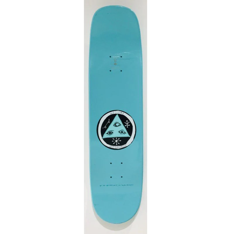 Welcome Skateboard Deck Sloth on Phoenix Teal 8.0" x 32" - Image 2