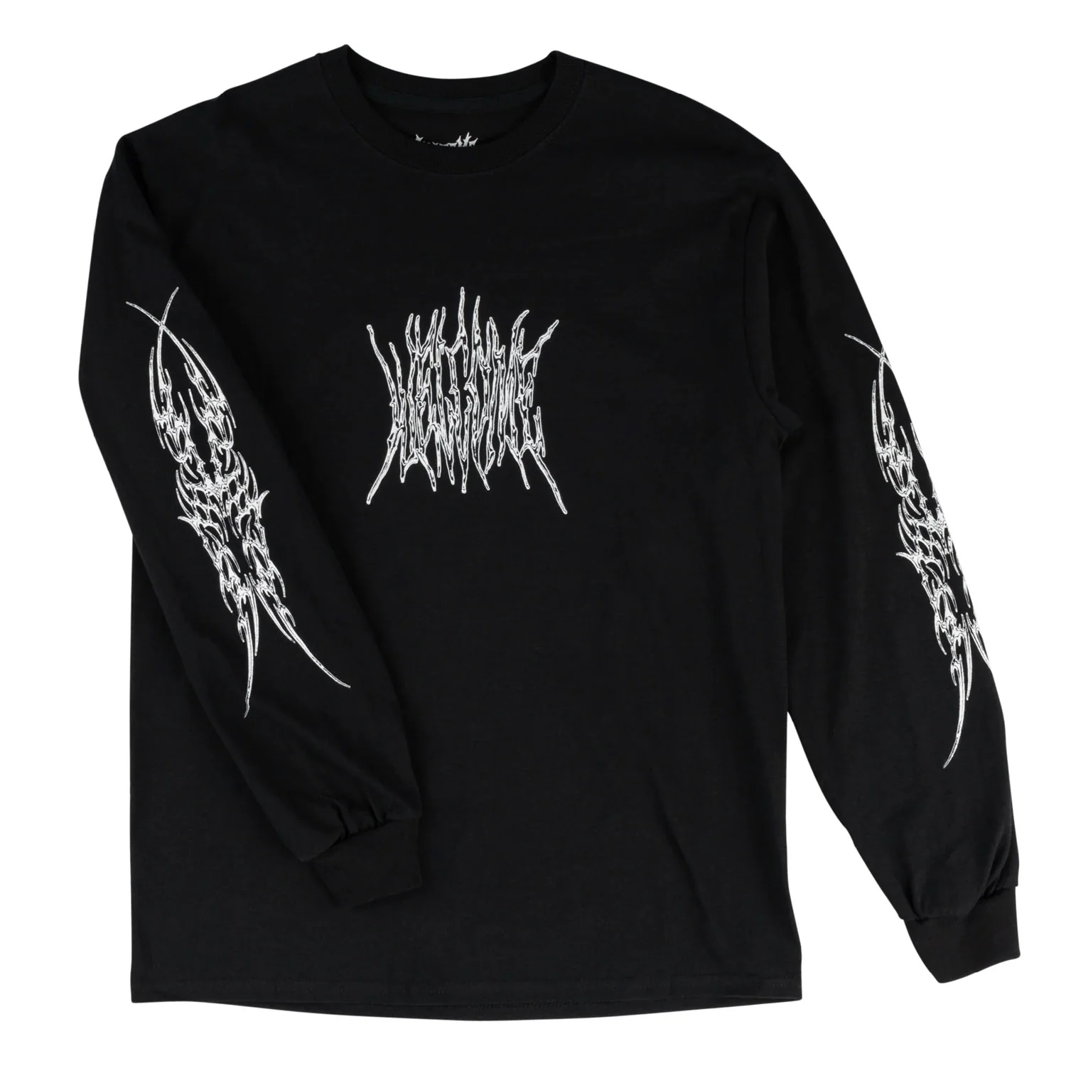 Welcome Skateboard Longsleeve Chasm Black - Image 2
