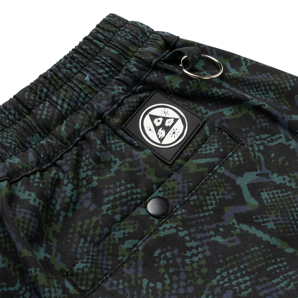 Welcome Skateboard Pants Fauna Printed Elastic Spruce - Image 4